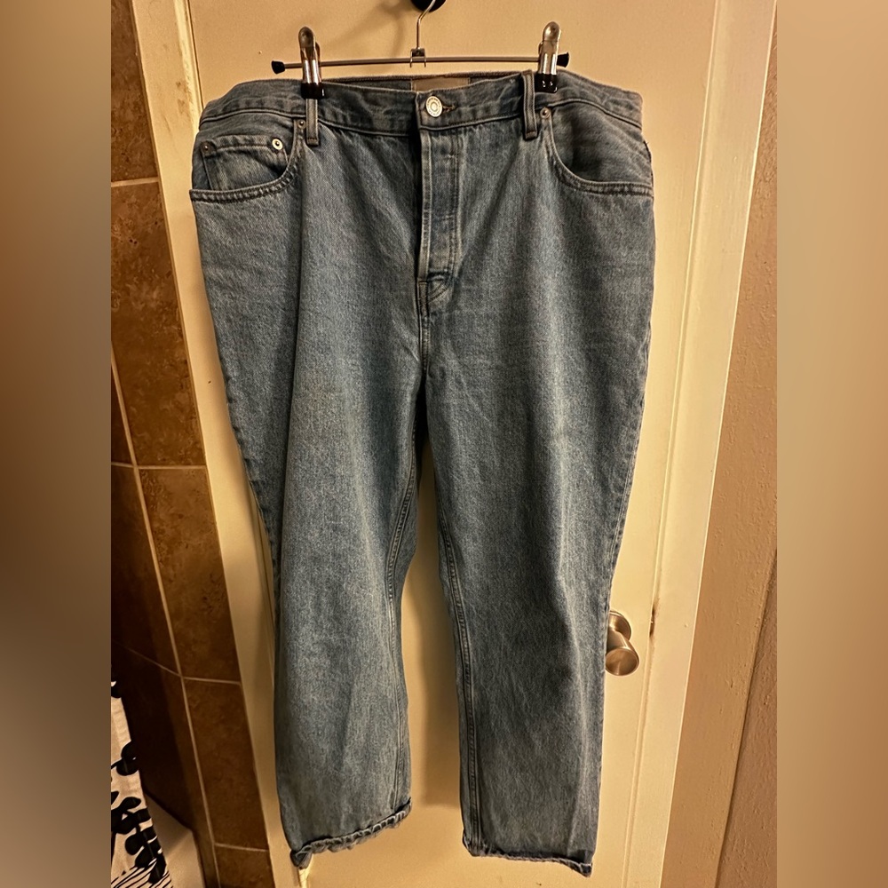 Everlane The 90s cheeky Jean in clear water size 33 - Picture 3 of 4
